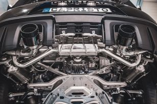 Capristo Full Valved Exhaust System for Porsche 718 Cayman GT4 RS 2022-2024