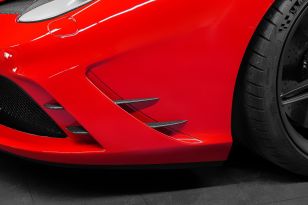Capristo Carbon Fiber Front Fins for Ferrari 458 Speciale / Speciale Aperta 2013-2015