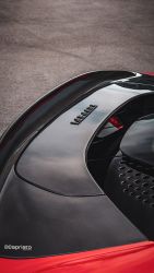 Capristo Carbon Fiber Rear Spoiler for Ferrari SF90 2019+
