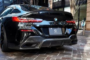 3D Design Carbon Fiber Rear Diffuser for BMW G16 M850i M-Sport Gran Coupe 2019+