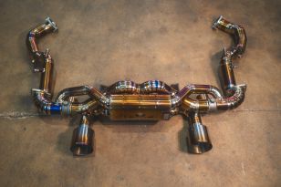 Valvetronic Designs Titanium Valved Exhaust System for Porsche 718 Cayman GT4 RS / Spyder RS 2022+