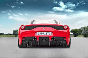 Capristo Carbon Fiber Rear Diffuser for Ferrari 458 Speciale / Speciale Aperta 2013-2015