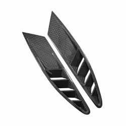 Exotic Car Gear Carbon Front Fender Vent Covers for Ferrari 458 Italia / Spider 2010+