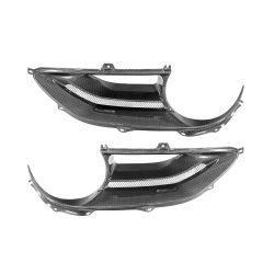 Exotic Car Gear Carbon Fiber GTS Style Rear Taillight Trim for Ferrari 488 GTB / Spider 2015+
