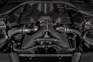 Eventuri Black Carbon Fiber Turbo Inlet Set for BMW F90 M5 / F9X M8 2017+