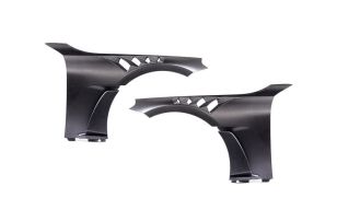 Alpha-N Carbon Fiber Vented Front Fender Set V4 with Blades for BMW G87 M2 2022+