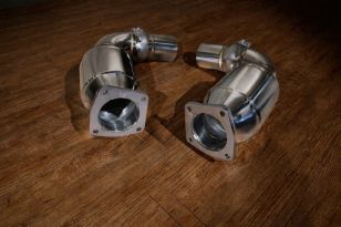 Fi Exhaust Sport 200Cell Downpipes for Porsche 911 (991.1 / 991.2) Turbo / Turbo S 2013-2019