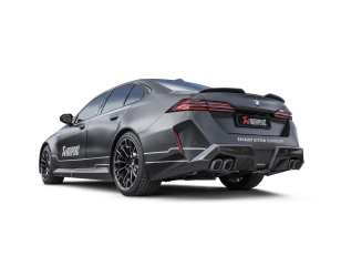 Akrapovic Evolution Titanium Catback Exhaust System w/Carbon Fiber Tip Set for BMW M5 G90/G99 2025+