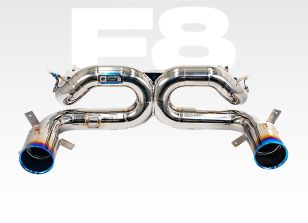 Boden Autohaus Titanium Catback Exhaust System for Ferrari F8 2019-2023