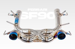 Boden Autohaus Titanium Catback Exhaust System for Ferrari SF90 2019-2024