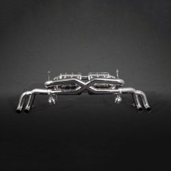 Capristo Valved X-Pipe Exhaust System w/CES3 Remote for Audi R8 V8 (Pre-Facelift) 2006-2012