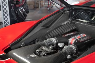 Capristo Carbon Fiber Side Engine Covers for Ferrari 458 Italia / Speciale 2009-2015