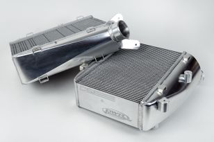 CSF High-Performance Twin Intercooler Set (Raw Billet) for Audi C8 RS6/RS7 2021-2025