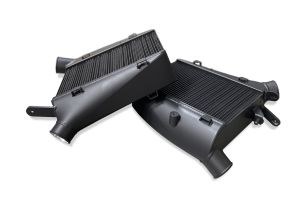 CSF High-Performance Twin Intercooler Set (Thermal Dispersion Black) for Audi C8 RS6/RS7 2021-2025