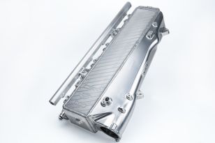 CSF Charge-Air Cooler Manifold (Raw Billet) for Toyota Supra (A90/A91) / BMW (B58 G-Series) 2020-2025