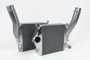 CSF Twin Intercooler Set (Raw Billet) for Audi SQ8 2020-2025