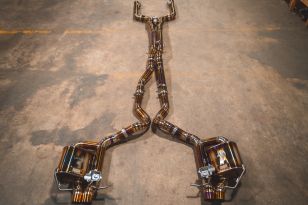 Valvetronic Designs Titanium Valved Exhaust System for Mercedes-Benz C63 (W205) 2015-2023