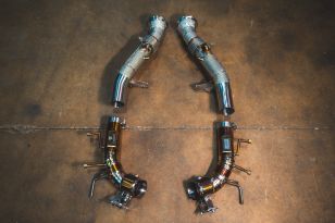 Valvetronic Designs Titanium Valved Exhaust System for Ferrari 296 GTB / GTS 2022+