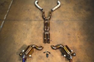 Valvetronic Designs Titanium Valved Exhaust System for Ferrari California (4.3L V8) 2008+