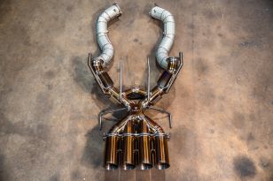 Valvetronic Designs F1 Race Exhaust System for Mclaren 765LT 2020-2023