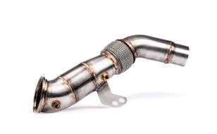AMS Performance Street Downpipe w/ EPA-verified Ultra High Flow GESI Catalytic Converter for Toyota GR Supra MKV A90/A91 2020+