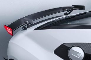DarwinPRO Performance Parts Style Dry Carbon Fiber Trunk Wing w/Aluminum Legs for Audi R8 GEN2 Coupe 2016-2025