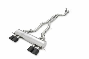 Fi Exhaust Single Front Mid Pipe Valvetronic Catback Exhaust System for BMW G87 M2 2022+