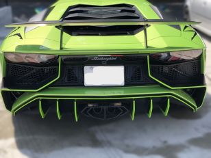 Brilliant Exhaust System for Lamborghini Aventador SV LP750-4 2015-2017