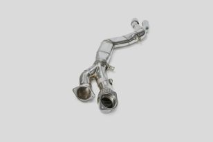 Fi Exhaust Single Front Mid Pipe (Retains OEM Muffler) for BMW G87 M2 2022+