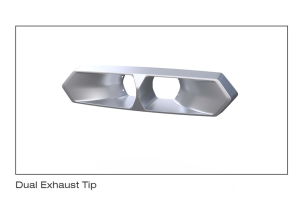 Duke Dynamics Dual Exhaust Tip for Ferrari 296 GTB 2021+
