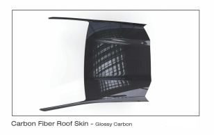 Duke Dynamics Carbon Fiber Roof Skin for Lamborghini Revuelto 2023+