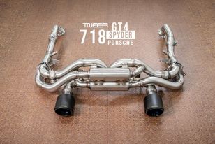 TNEER Valvetronic Exhaust System for Porsche 718 GT4 / Spyder 2020-2023