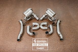 TNEER Valvetronic Exhaust System for Ferrari 458 Speciale 2013-2015