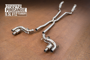 TNEER Valvetronic Exhaust System w/Race Pipes for Ferrari Purosangue 2023+