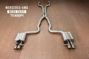 TNEER Valvetronic Exhaust System for Mercedes-Benz C63 / S W205 w/AMG Sport Exhaust 2015-2023