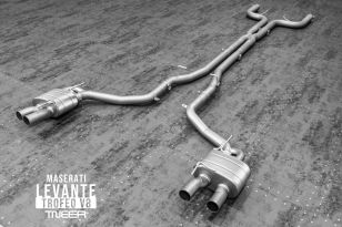 TNEER Valvetronic Exhaust System for Maserati Levante Trofeo V8 2019-2024
