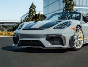 1016 Industries Carbon Fiber DRL Surrounds for Porsche 718 Spyder RS 2022+