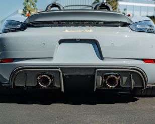 1016 Industries Carbon Fiber Rear Diffuser for Porsche 718 Spyder RS 2022+