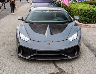 1016 Industries Carbon Fiber V2 Front Bumper for Lamborghini Huracan LP610-4 2014-2019
