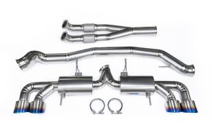 AMS Performance ALPHA Titanium 102mm Exhaust System for Nissan R35 GT-R 2009+ 