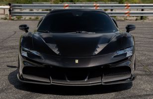 1016 Industries Carbon Fiber Upper Front Lip for Ferrari SF90 2019+