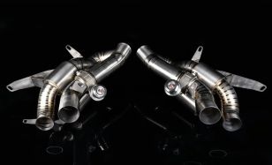 Boost Logic Titanium Valved Axle Back Exhaust System for Ferrari 812 Superfast / GTS 2017-2024