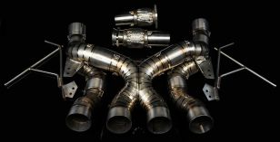 Boost Logic Formula Series Titanium Catback Exhaust System For Chevrolet Corvette C8 Z06 2023+