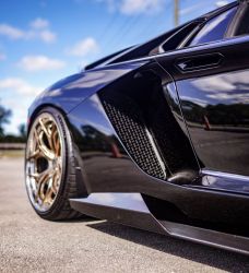 1016 Industries Carbon Fiber Side Skirts for Lamborghini Aventador S LP740 2016-2021