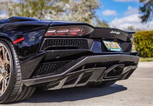 1016 Industries Carbon Fiber Rear Diffuser for Lamborghini Aventador S LP740 2016-2021