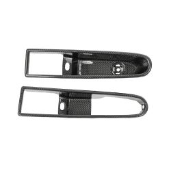 Exotic Car Gear Carbon Fiber Inner Door Handle Cup Inserts for Ferrari F430 2005-2009