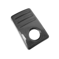 Exotic Car Gear Carbon Fiber Coolant Tank Cover Scuderia Style for Ferrari F430 2004-2009