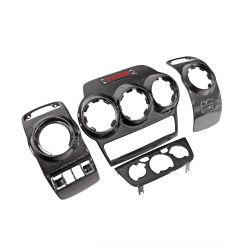 Exotic Car Gear Carbon Fiber Inner Dash Vent Trim Set for Ferrari F430 2005-2009
