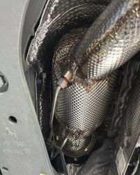 Capristo Sport Downpipes w/Heat Protection for Ferrari 12Cilindri 2024+