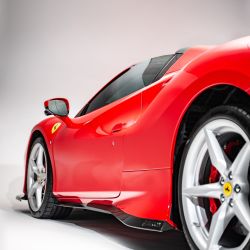 ZACOE Carbon Fiber Side Skirts for F142MFL Ferrari F8 Tributo/Spider (2019-2023)